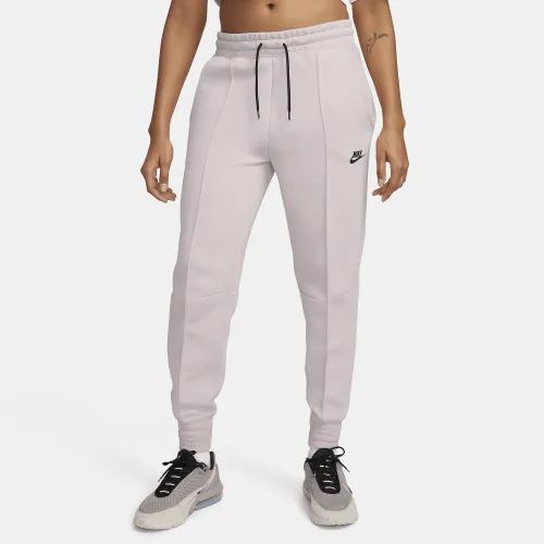 Nike Sportswear Tech Fleece женская Mid-Rise Joggers цвет фиолетовый
