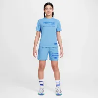 Nike Multi Big детские (для мальчиков) Dri-FIT Short-Sleeve Top синий