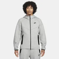 Nike Sportswear Tech Fleece Windrunner чоловічі Full-Zip Толстовка з капюшоном колір сірий