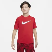 Nike Multi Big детские (для мальчиков) Dri-FIT Graphic тренировочные Top цвет красный