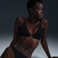 Nike Swim Essential жіноча Sling Bikini Bottom колір чорний