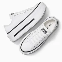 Кроссовки Женские Converse Chuck Taylor All Star Lift Double Stack Platform A15491C - Белые