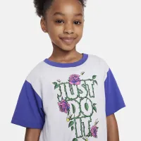 Nike Little детские Graphic Tee Костюм цвет серый