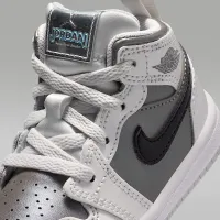 Nike Jordan 1 Mid SE Baby/Toddler Кросівки колір сірий