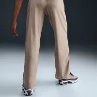 Nike Sportswear Chill Knit женская Mid-Rise Velour Pants цвет коричневый