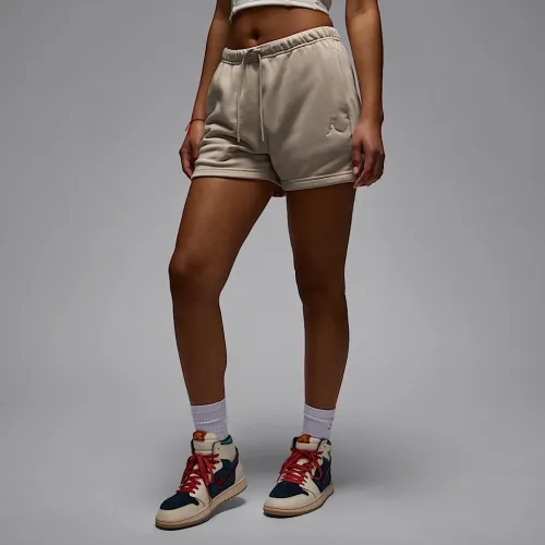 Nike Jordan Brooklyn Fleece женская шорты цвет коричневый