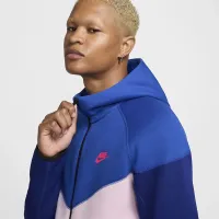 Nike Sportswear Tech Fleece Windrunner мужские Full-Zip Толстовка с капюшоном синий