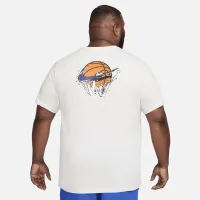 Nike Dri-FIT мужские баскетбольные футболка цвет серый