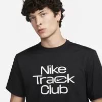 Nike Track Club чоловічі Dri-FIT Short-Sleeve Running Top колір чорний