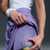 NikeCourt Ace Advantage жіноча Dri-FIT Tennis спідниця колір фіолетовий