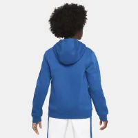 Nike Air Big дитячі Pullover Fleece Толстовка з капюшоном блакитний