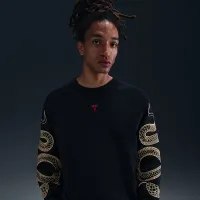 Nike Kobe Therma-FIT баскетбольные Crew цвет черный
