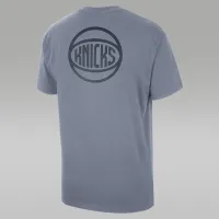 Nike New York Knicks Courtside Statement Edition чоловічі Jordan NBA футболка блакитний