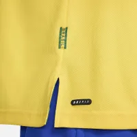 Brazil 1998 Reissue мужские Nike Soccer Replica Jersey Yellow