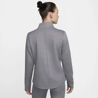 Nike Therma-FIT One женская Long-Sleeve 1/2-Zip Top цвет серый