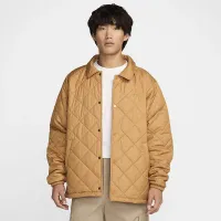 Nike Club мужские Lightweight Quilted Therma-FIT Insulated Куртка цвет коричневый