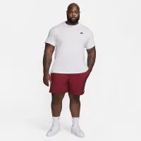 Nike Club мужские Woven Flow шорты цвет красный
