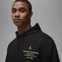 Nike Jordan Sport чоловічі Dri-FIT Fleece Pullover Толстовка з капюшоном колір чорний