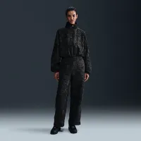 Nike Sportswear Collection женская оверсайз Jacquard Track Куртка цвет черный