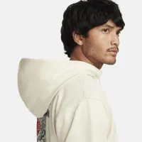 Nike Standard Issue чоловічі Dri-FIT French Terry Pullover баскетбольні Толстовка з капюшоном колір білий