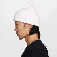Nike Peak Swoosh Beanie цвет белый