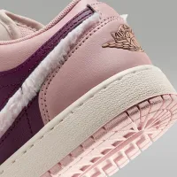 Nike Air Jordan 1 Low SE Big детские Кроссовки цвет коричневый