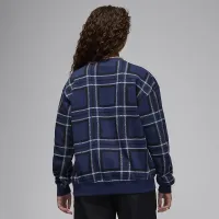 Nike Jordan Brooklyn Fleece жіноча Graphic Crew-Neck світшот блакитний