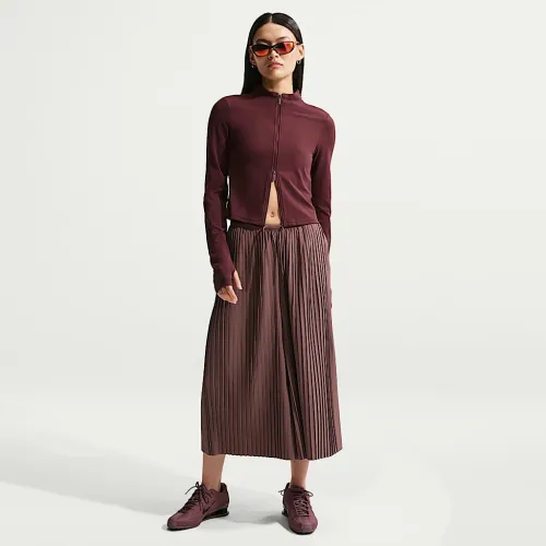 Nike Sportswear женская оверсайз Mid-Rise Culotte Pants цвет фиолетовый