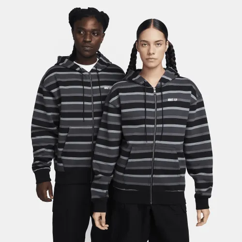 Nike SB Full-Zip Fleece Skate Толстовка з капюшоном колір сірий