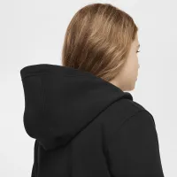Team 13 Essential Big дитячі (для хлопчиків) Nike WNBA Pullover Толстовка з капюшоном колір чорний
