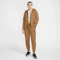 Nike Sportswear Tech Fleece женская Mid-Rise Joggers цвет коричневый