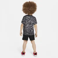 Nike Sportswear Paint Your Future Dri-FIT Toddler шорти комплект колір чорний