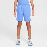 Nike Multi Big детские (для мальчиков) Dri-FIT Graphic тренировочные шорты синий