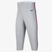 Nike Vapor Select 2 Big дитячі High-Piped Baseball Pants колір сірий