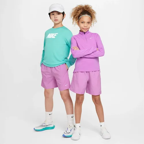 Nike Multi Big дитячі (для хлопчиків) Dri-FIT тренувальні шорти колір фіолетовий