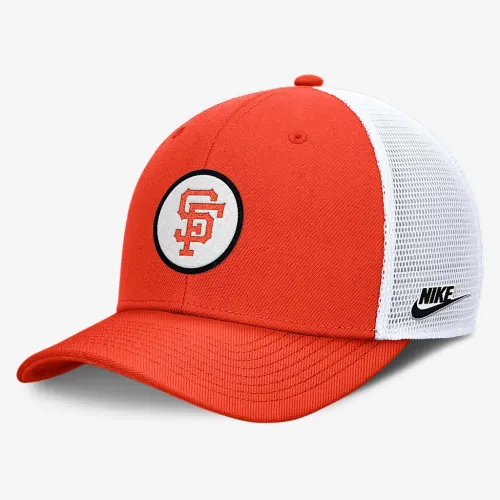 San Francisco Giants Cooperstown Rise мужские Nike Dri-FIT MLB Trucker Adjustable Hat Orange