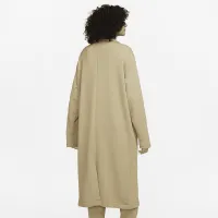 Nike Sportswear Modern Fleece женская оверсайз French Terry Duster цвет коричневый
