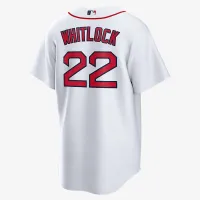 Garrett Whitlock Boston колір червоний Sox чоловічі Nike MLB Replica Jersey колір білий