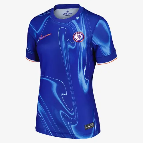 Мойсес Caicedo Chelsea 2024/25 Stadium Home жіноча Nike Dri-FIT Soccer Jersey блакитний