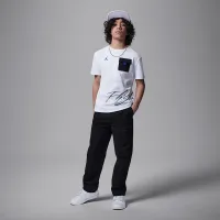 Nike Jordan Essentials Big дитячі Woven Pants колір чорний