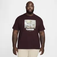 Nike Sportswear мужские Max90 футболка цвет красный