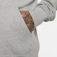 Nike NOCTA мужские баскетбольные Толстовка с капюшоном цвет серый