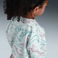 Nike Swoosh On Pointe Little детские Floral Futura 2-Piece Scooter набор цвет фиолетовый
