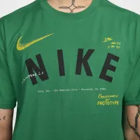 Nike Sportswear мужские Max90 футболка цвет зеленый