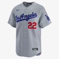 Clayton Kershaw Los Angeles Dodgers чоловічі Nike Dri-FIT ADV MLB Limited Jersey колір сірий
