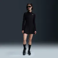 Nike Tour жіноча Dri-FIT ADV 1/2-Zip для гольфу Top колір чорний