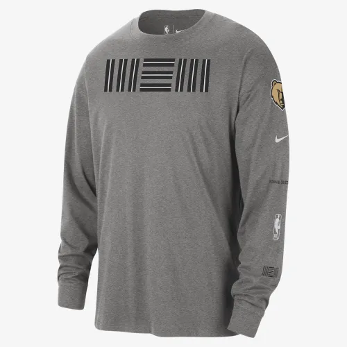 Memphis Grizzlies 2023/24 City Edition Men's Nike NBA Max90 Long-Sleeve T-Shirt