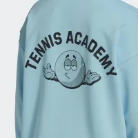 Кофта/футболка adidas Clubhouse Tennis Толстовка с капюшоном HK6467 - Голубая