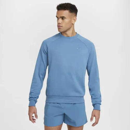 Nike Primary Fleece чоловічі Dri-FIT UV Performance Crew блакитний