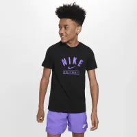 Nike Big детские волейбольные футболка цвет черный